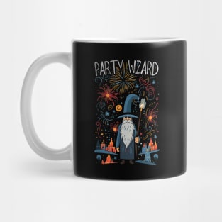 Party Wizard - Fireworks - Fantasy Mug